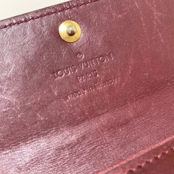 LOUIS VUITTON Multicles 4 Rouge Fauviste Monogram Vernis -113-071725 - Picture 8 of 8